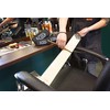 BACHER Premium Leather Strop Wide for Sharpening Razor Set with