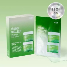 ISOI 아이소이 모이스춰 닥터 마스크(장수진 수분마스크) 10매 ISOI Moisture Dr. Mask (Jang Su-jin Hydrating Mask) 10 sheets