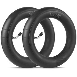 StaiBC 10x2.50 Butyl Inner Tube with Valve Angle CR202 Replacement for 10 Inch Smart Electric Scooter Inner Tube Pack of 2