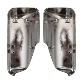 YUANONE 2Pcs Chrome Door Mirror Covers for Freightliner Cascadia 2017 2018 2019 2020 2021 (A Pair)