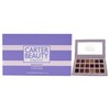 18 Shade Palette - Warm Velvet by Carter Beauty for