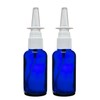 ADVANCED ASCENT Cobalt Blue Glass 1 oz with Nasal Sprayer