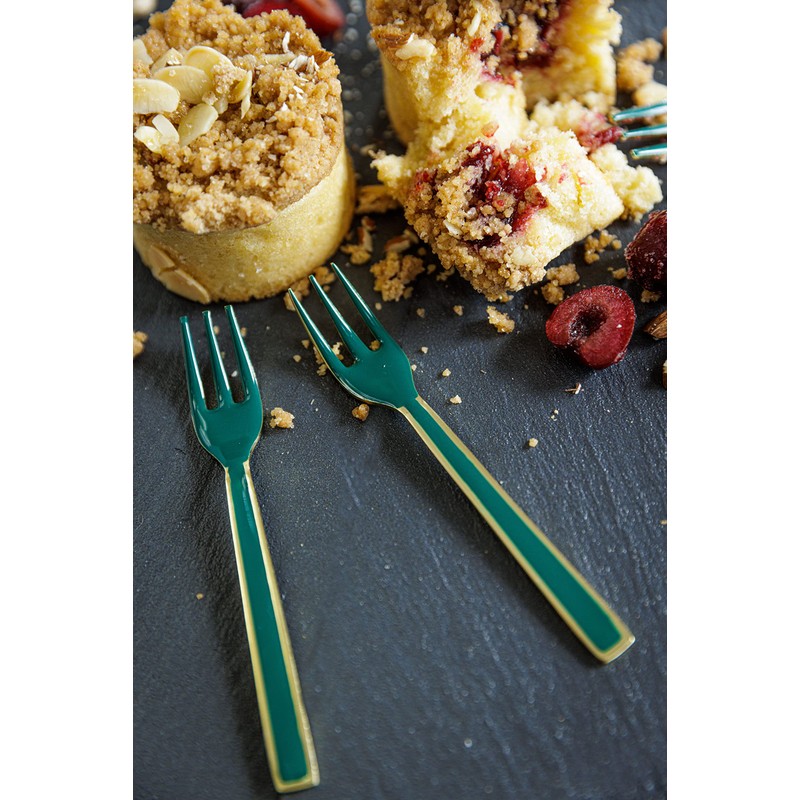 Artesà Stainless Steel Mini Serving Forks Set of 4 in