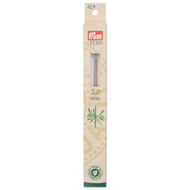 Prym 197600 Wool Crochet Hooks Bamboo 15 cm 2.00 mm