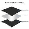 H2D PEI Build Plate, 3D Printer Double Sided Black Textured
