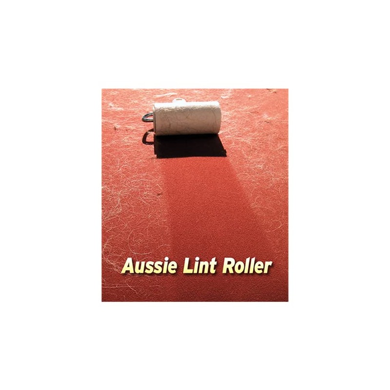 Aussie Lint Roller Refill, Medium | Pet Hair Remover, White