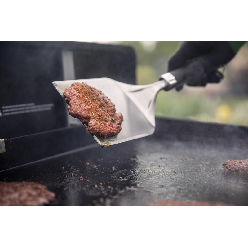 Weber 3400061 Smashed Burger Set, Stainless Steel