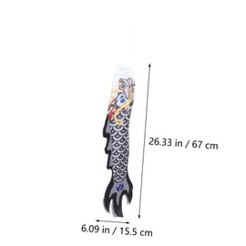 CIYODO Windsock Flag Outdoor Dragon Windsock Decor for Garden Vibrant Dragon Design for Patio Charming Hanging Ornament for Outdoor Spaces