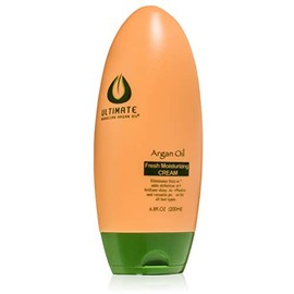 Ultimate Argan Oil® Fresh Moisturizing Cream | Hydrating Curl Cream for Dry, Dehydrated Hair | Natural Styling Cream with Argan Oil | Non-Flaking | Frizz-Free