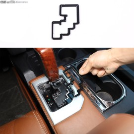 CSKT2022 GLoss Black Console Gear Shifter Bezel Frame Cover Trim Fits Tundra 2014-2021