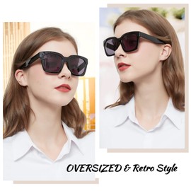 OCCI CHIARI Sunglasses Readers for Women 2.5 Reading Sunglasses with magnification Wide Outdoor UV400(1.0 1.5 2.0 2.5 3.0 3.5 1.25 1.75 2.25 2.75)