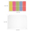Operitacx 12pcs A5 Binder Pouch with Mesh Zipper Pockets 6-Hole