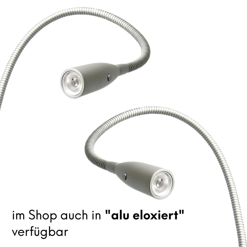 LED Bedside Reading Light Flexible Bedside Table Lamp