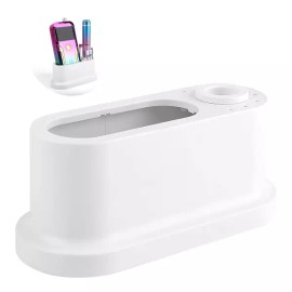 ANGNYA 네일 드릴 머신 홀더 8구 비트 이파일 스탠드 및 오거나이저 보관함 제외 [Pink] ANGNYA Nail Drill Machine Holder 8-Bit E-file Stand and Organizer Storage Case Excluded [Pink]