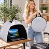 Portable Laptop Sun Shade for Outdoor Work – Foldable Glare-Reducing