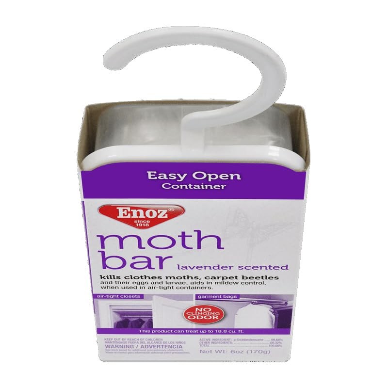 Moth Bar Lavender Scented - 6 oz (Pack of 6)