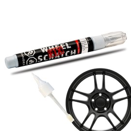 Wheel Scratch Fix Wheel Scratch Fix Matte Black Rim Touch Up Paint, Car Wheel Scratch Repair, Wheel Touch Up Paint Pen, curb rash repair, curb rim repair, Rim Alloy Matte Black Wheel Paint (Matte Black Satin Pen Only)