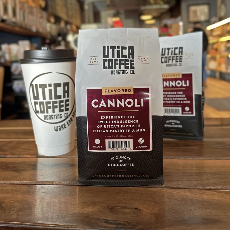 Utica Coffee Roasting Co. Cannoli | Specialty Flavored Medium Roast