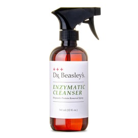 Dr. Beasley's Enzymatic Cleanser Removes Stains from Blood, Grass, Eliminates Foul Odors from Urine, Vomit, Works on Carpeting, Upholstery, 12 Fl Oz