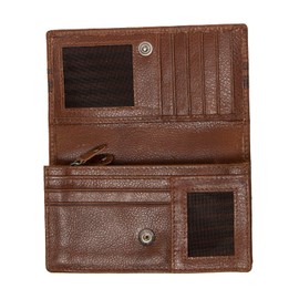 MUSTANG Asti Leather Wallet Side Opening Brown, brown, Classic