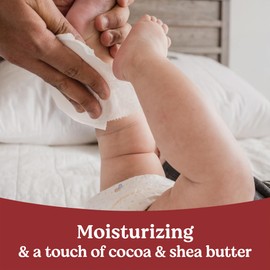 Huggies Nourish Scented Baby Wipes, 6 Push Button Packs (336 Wipes Total)