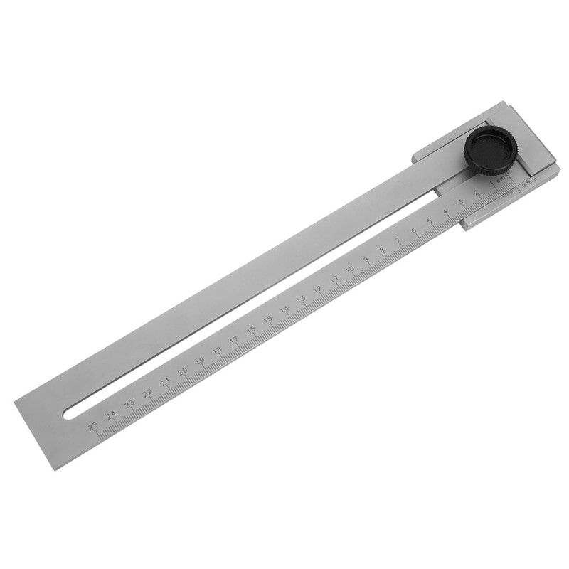 0-250mm Measurement Range High Accuracy Woodworking Marking Ruler Gauge Measurement