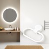 Hand Towel Ring, Adhesive Towel Holder, Towel Rings for Bathroom