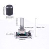 RUNCCI-YUN 6 x KY-040 Rotary Encoders Rotary Encoder Module for