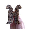 Novelty Cheetah Hair Clip,Acetate Hair Clip,Big Claw Clip for Women,Funny