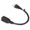 Nema 5‑15P to 5‑20R Adapter 14AWG Heavy Duty 15 Amp