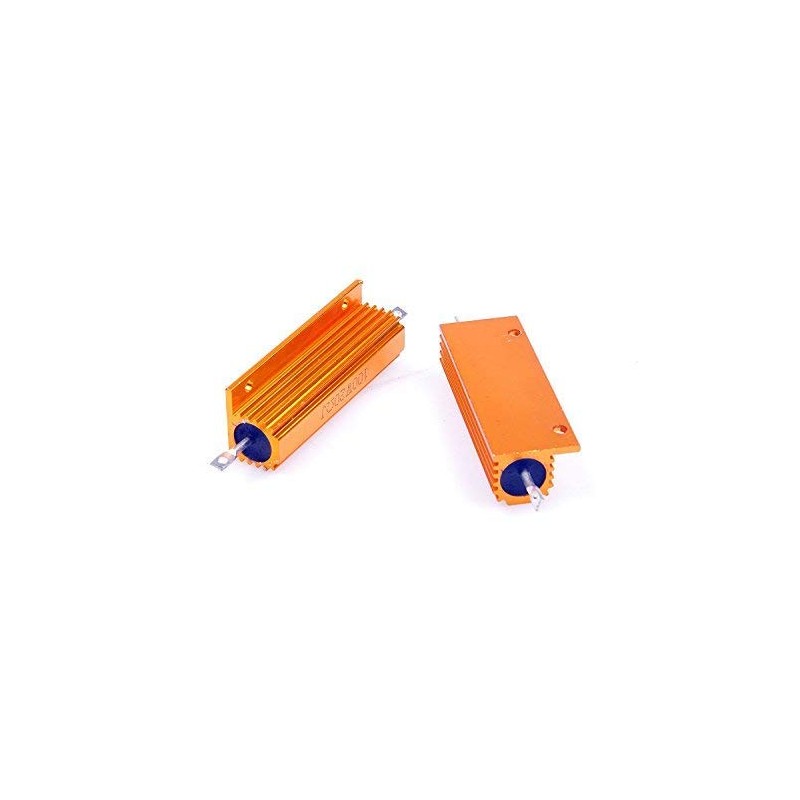 Yohii Wirewound Resistors 100 Watt 20 Ohm Aluminum Case Chassis
