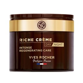 Yves Rocher Crema Facial Nutri Extra Regeneradora Riche Creme Dia y Noche - Crema Facial Anti edad - Nutre, Alisa y Restaura la piel - Con Aceite de 1000 Rosas - Todo tipo de Piel - Face Moisturizer for Women - Face Cream for Women - Day & Night Cream Skin Care - 75 ml