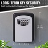 Flexzion Lock Box for Keys with Code – Wall Mounted