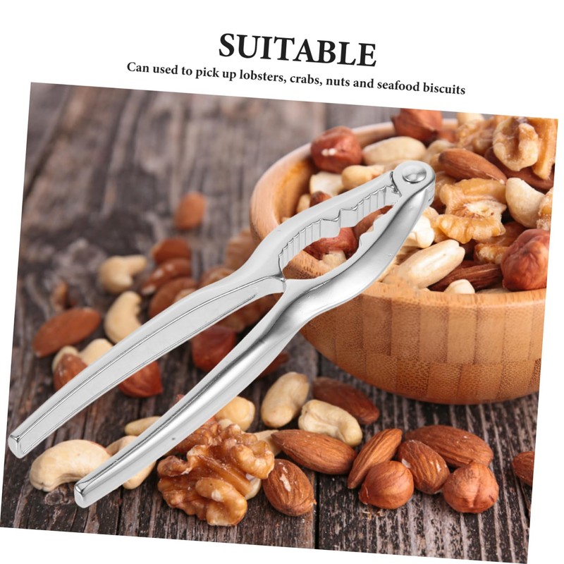 Mobestech Lobster Leg Claw Opener Nut Cracker Set Metal Nut