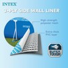 INTEX Intex Above-Ground Swimming Pool, Rectangular Frame 8.5ft x 26in,