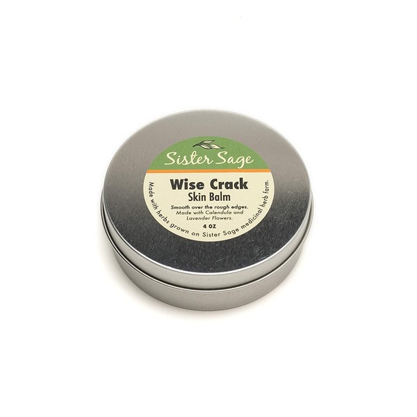 Wise Crack Skin Balm, 100% All Natural Rich Hand Balm With Shea Butter (4 Oz)