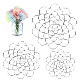 afhgdjr Pack of 3 flower holders, bouquet twister, flower hedgehog, Ikebana, used for DIY flower arrangements with fixed stem and frame.