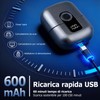 Mini Rasoio Elettrico Barba Uomo - Rasoio da Viaggio Portatile