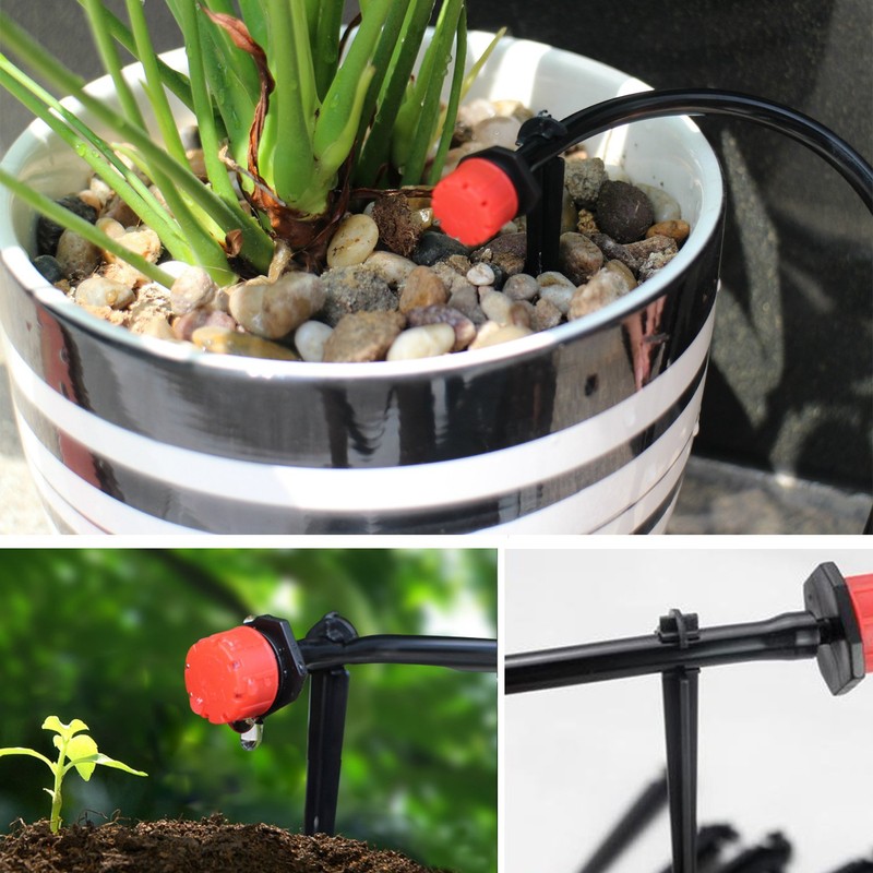 UCLEVER Pack of 200 Micro Drip Pipe Holders for 4/7