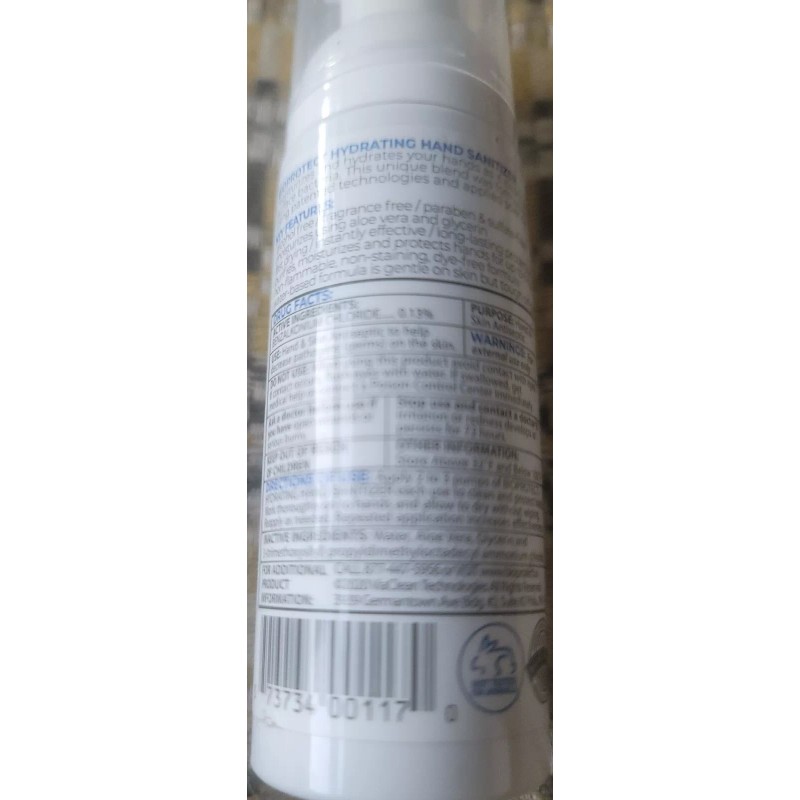 Unbranded Bioprotect Hydrating Hand Sanitizer 1.7oz each new!