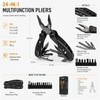 24-in-1 Multitool Pliers for Repairs – Stainless Steel EDC Tool