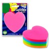 Premier Stationery 'Stik-ie' Heart Shaped Sticky Notes. 300 Sheets.