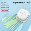 AIMALL Four-in-One Multifunctional Hole Punch and Embossing Device – DIY