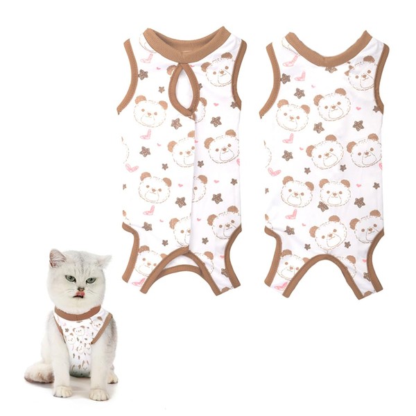 BKEPDY Cat Bodysuit After Surgery Recovery Suit Clothing Polyester Recovery