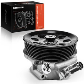 A-Premium Power Steering Pump with Pulley, Compatible with Ford F-250/350/450/550 Super Duty 2011-2016, V8 6.7L, Replace # BC343A696DC, BC3Z3A696C