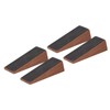 Moving Door Stopper, Simple Wooden Door Stopper, Wide Applications, Non-Slip,