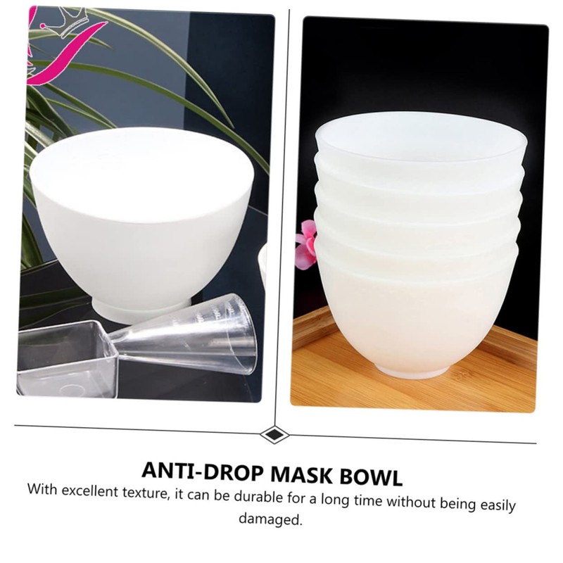 FOMIYES 6pcs Mask Bowl Masks Tint Remover Tableware Mixing Bowls