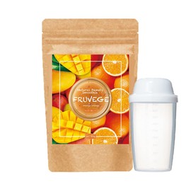 Full Veggie, Chia Seeds, Smoothie, 10.6 oz (300 g), Shaker and Lightweight Spoon, Replacement, Diet Food, Low Calories, Super Food (Mango Orange)