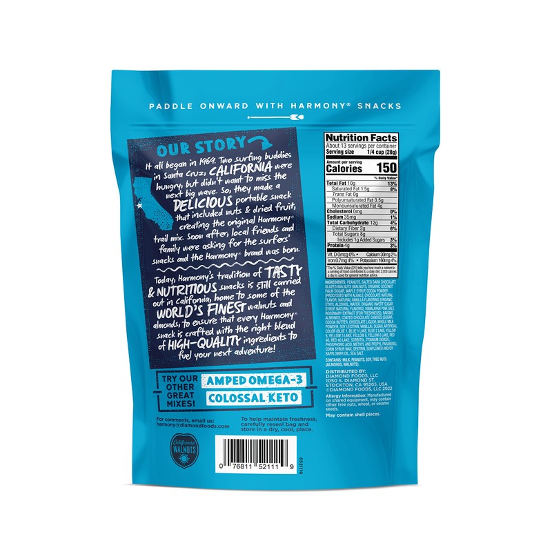 Diamond of California Harmony Mega Mountain Trail Mix with Mixed