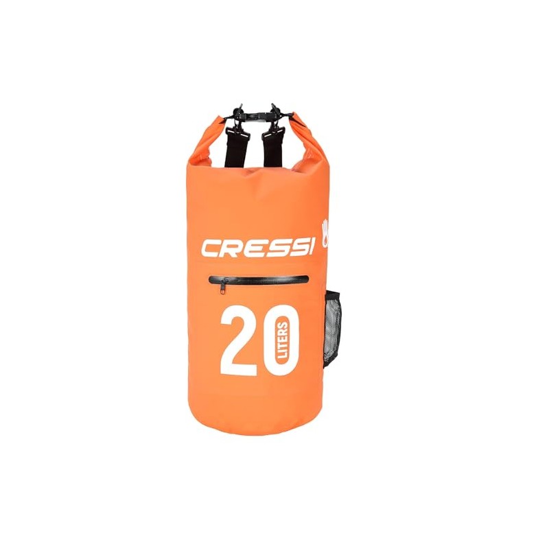 Cressi Zip Dry Bag, Orange